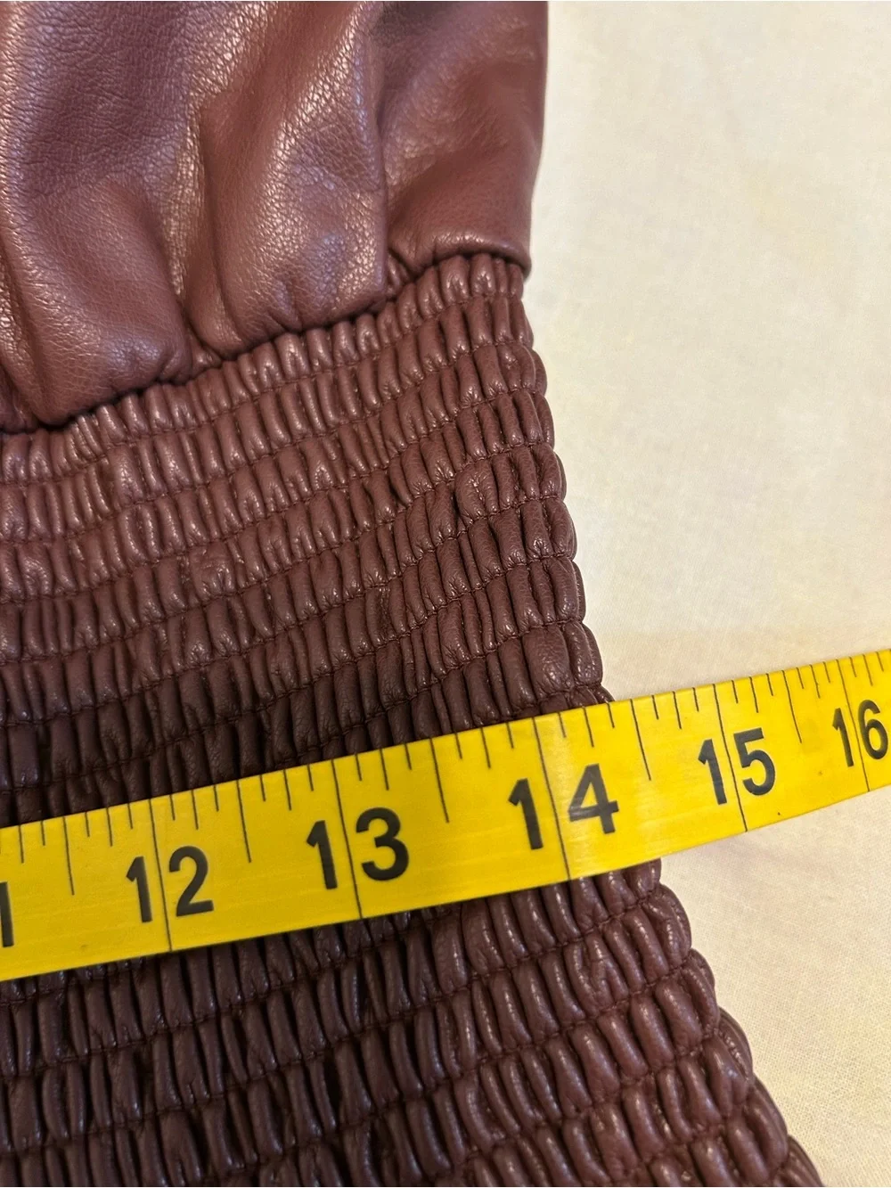 Anthropologie Brown Zip-Front Midi Dress